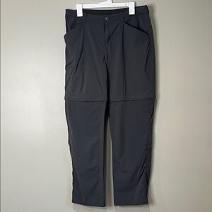 Patagonia Women's Quandary Convertible Pants Gray 14